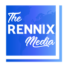 The Rennix Media - Logo - White
